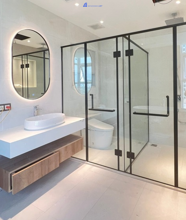 Vách kính phòng tắm